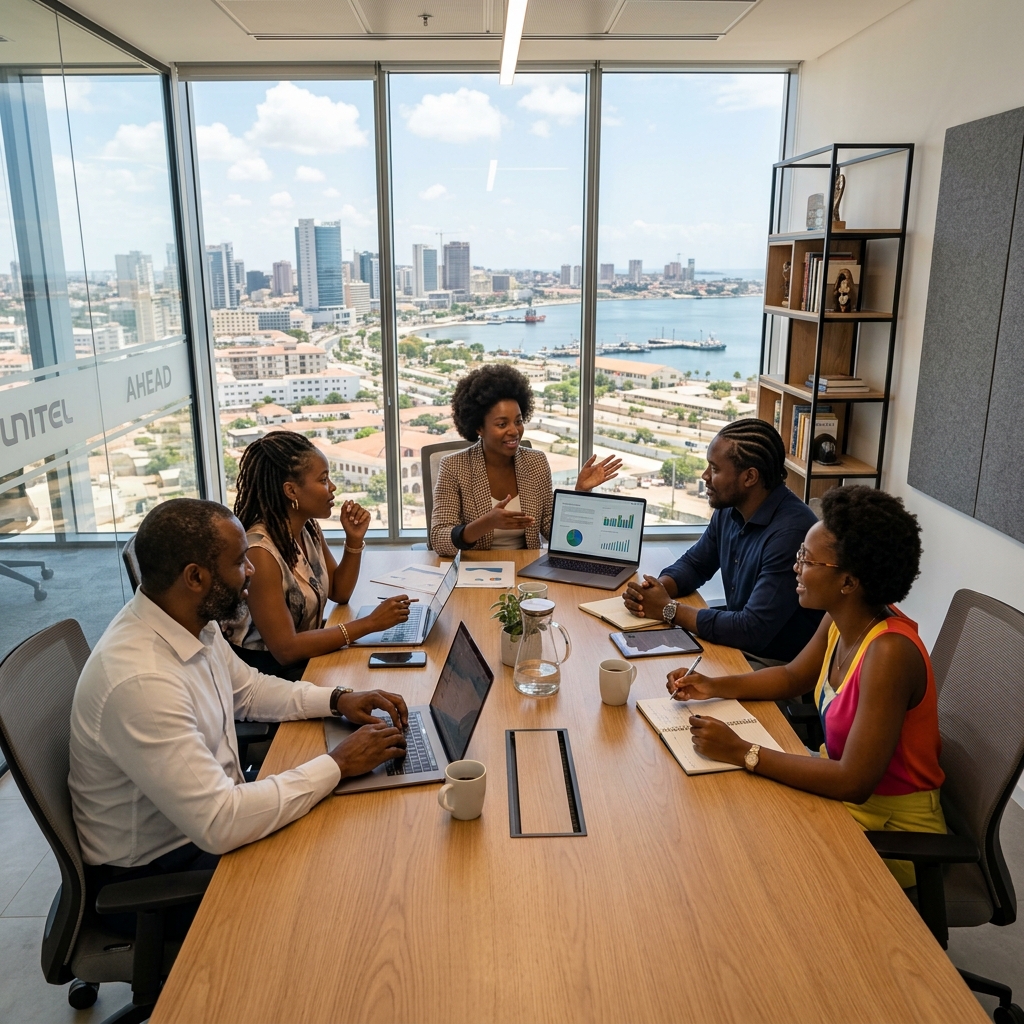 Equipa RECONNEGOS em reunião